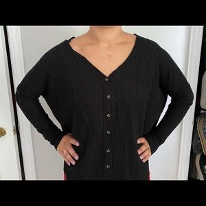 Black button up URBAN OUTFITTERS sweater